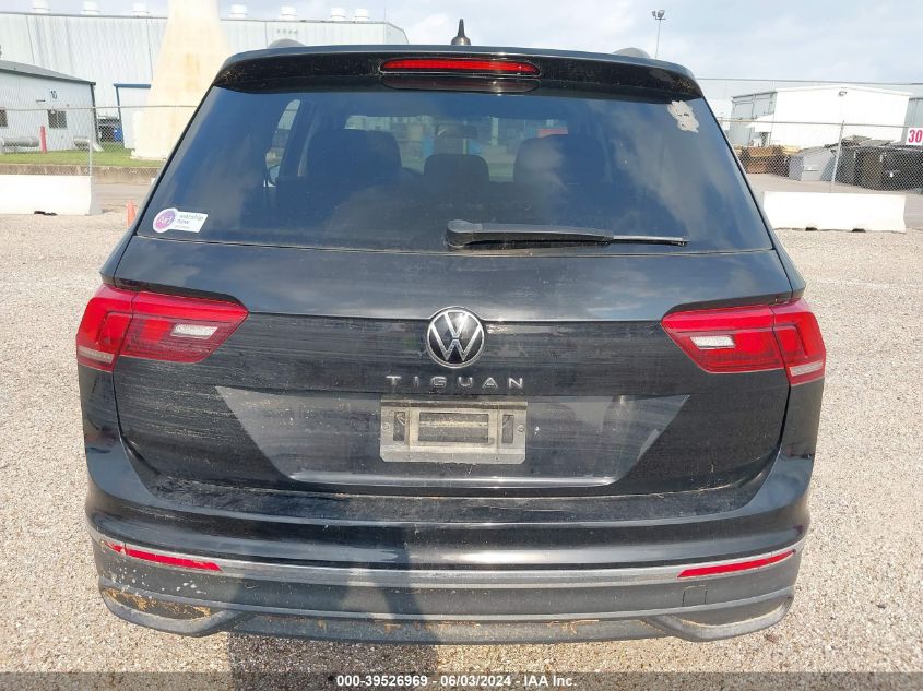 2022 Volkswagen Tiguan 2.0T S VIN: 3VV1B7AX2NM037933 Lot: 39526969