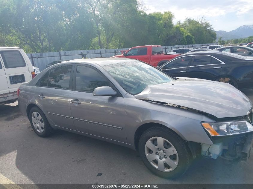 2007 Hyundai Sonata Gls VIN: 5NPET46CX7H200080 Lot: 39526976