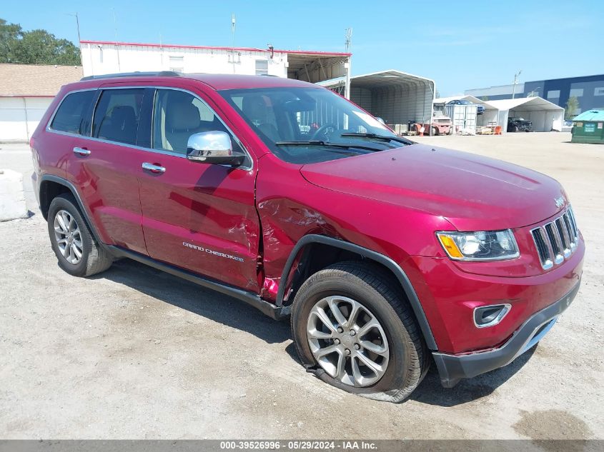 2015 Jeep Grand Cherokee Limited VIN: 1C4RJEBG2FC952520 Lot: 39526996