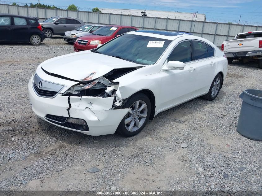 2012 Acura Tl 3.5 VIN: 19UUA8F59CA038889 Lot: 39527000