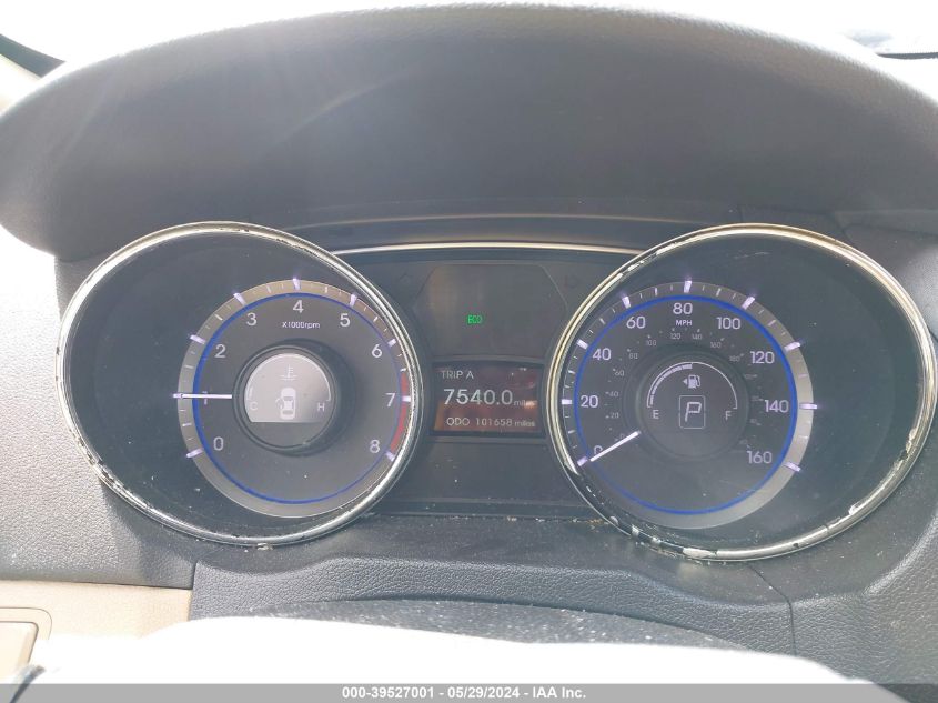 2013 Hyundai Sonata Gls VIN: 5NPEB4AC9DH778564 Lot: 39527001