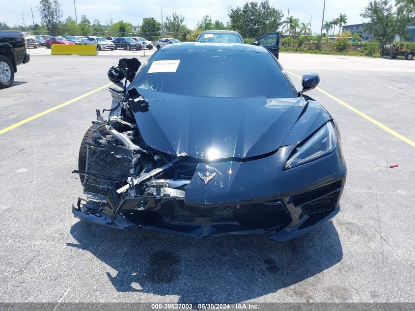 2021 Chevrolet Corvette Stingray Rwd 1Lt VIN: 1G1YA2D49M5117652 Lot: 39527003