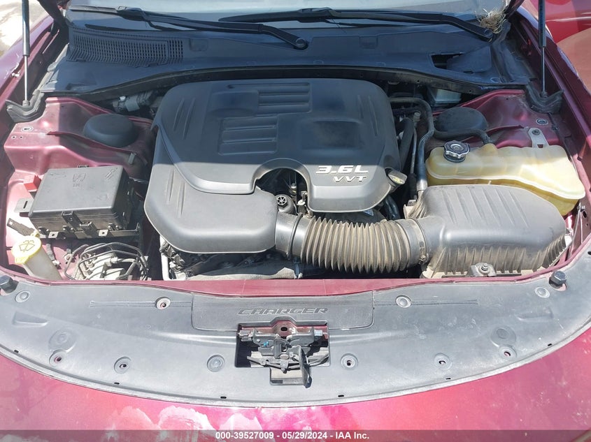 2019 Dodge Charger Sxt Rwd VIN: 2C3CDXBG0KH700396 Lot: 39527009