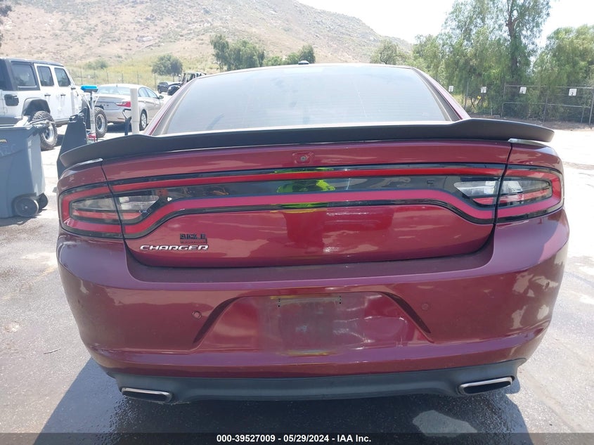 2019 Dodge Charger Sxt Rwd VIN: 2C3CDXBG0KH700396 Lot: 39527009