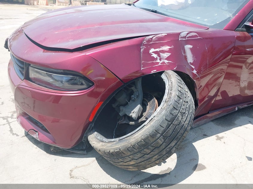 2019 Dodge Charger Sxt Rwd VIN: 2C3CDXBG0KH700396 Lot: 39527009