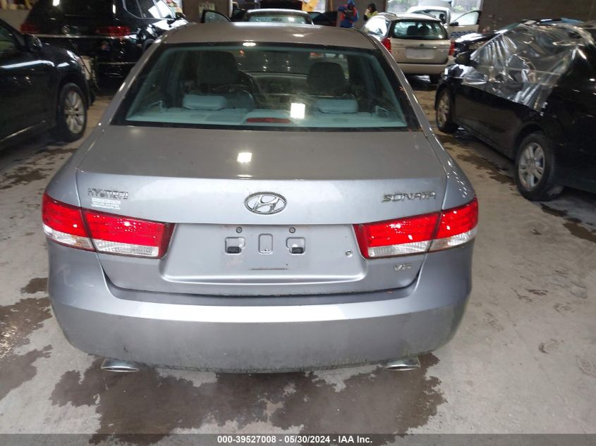 2006 Hyundai Sonata Gls V6/Lx V6 VIN: 5NPEU46F16HL5265 Lot: 39527008