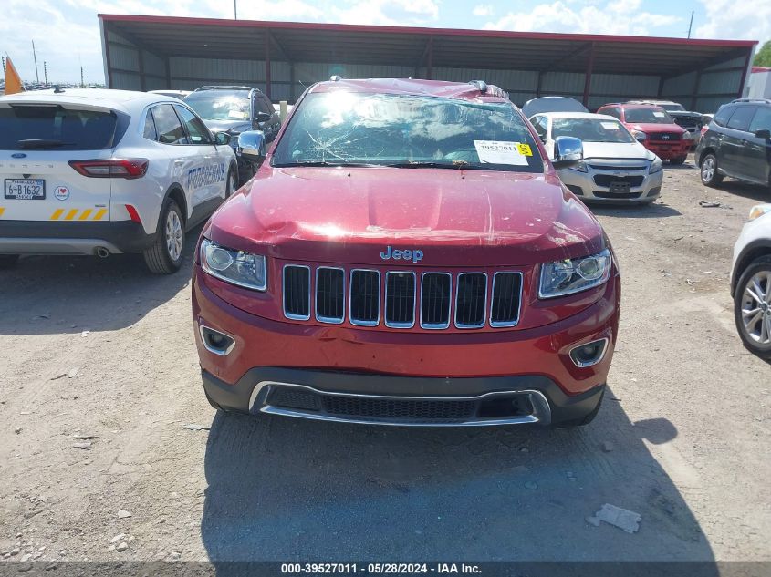 2014 Jeep Grand Cherokee Limited VIN: 1C4RJFBG7EC492081 Lot: 39527011
