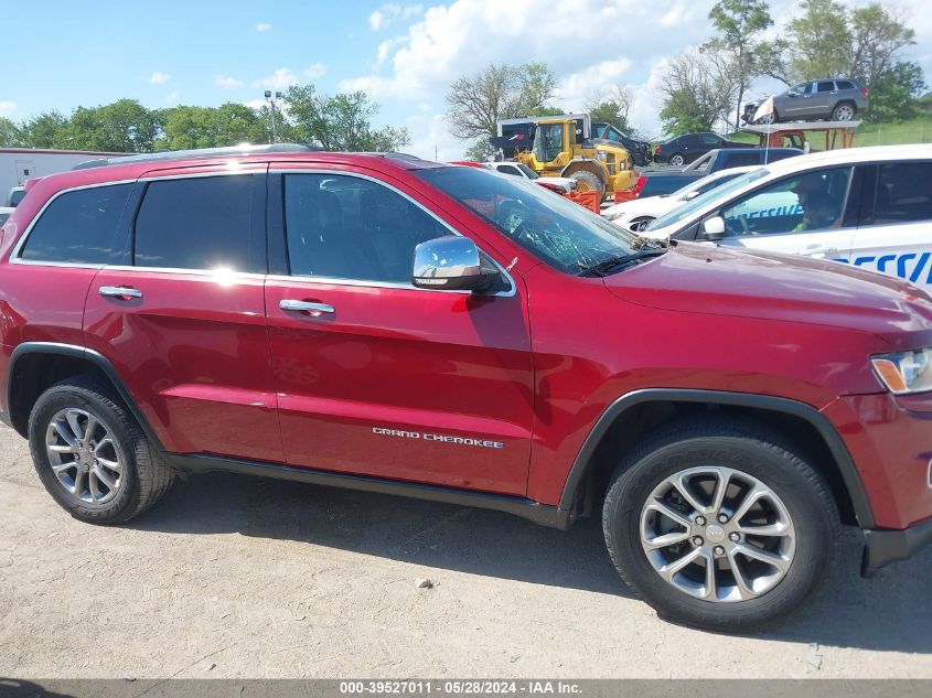 2014 Jeep Grand Cherokee Limited VIN: 1C4RJFBG7EC492081 Lot: 39527011