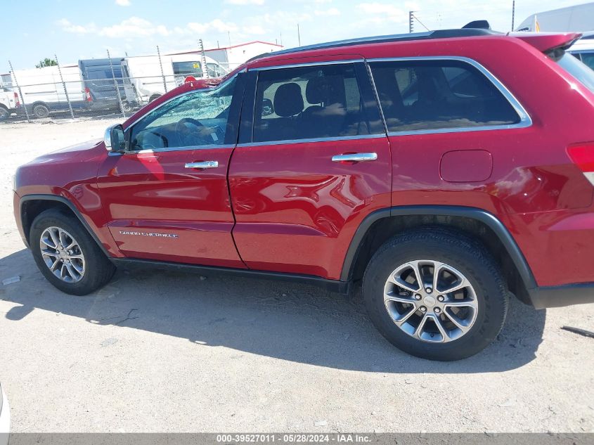 2014 Jeep Grand Cherokee Limited VIN: 1C4RJFBG7EC492081 Lot: 39527011