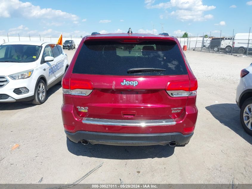 2014 Jeep Grand Cherokee Limited VIN: 1C4RJFBG7EC492081 Lot: 39527011