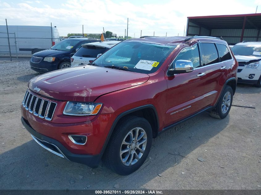 2014 Jeep Grand Cherokee Limited VIN: 1C4RJFBG7EC492081 Lot: 39527011