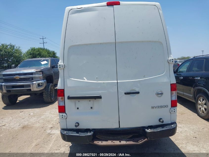 2020 Nissan Nv Cargo Nv2500 Hd S High Roof V6 VIN: 1N6BF0LY1LN803493 Lot: 39527021