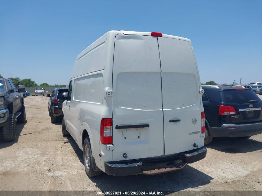 2020 Nissan Nv Cargo Nv2500 Hd S High Roof V6 VIN: 1N6BF0LY1LN803493 Lot: 39527021