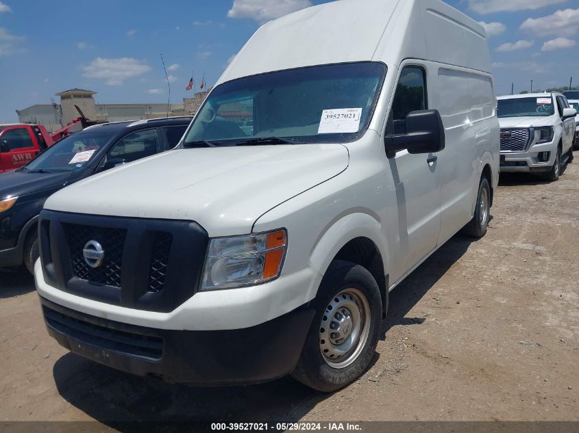 2020 Nissan Nv Cargo Nv2500 Hd S High Roof V6 VIN: 1N6BF0LY1LN803493 Lot: 39527021