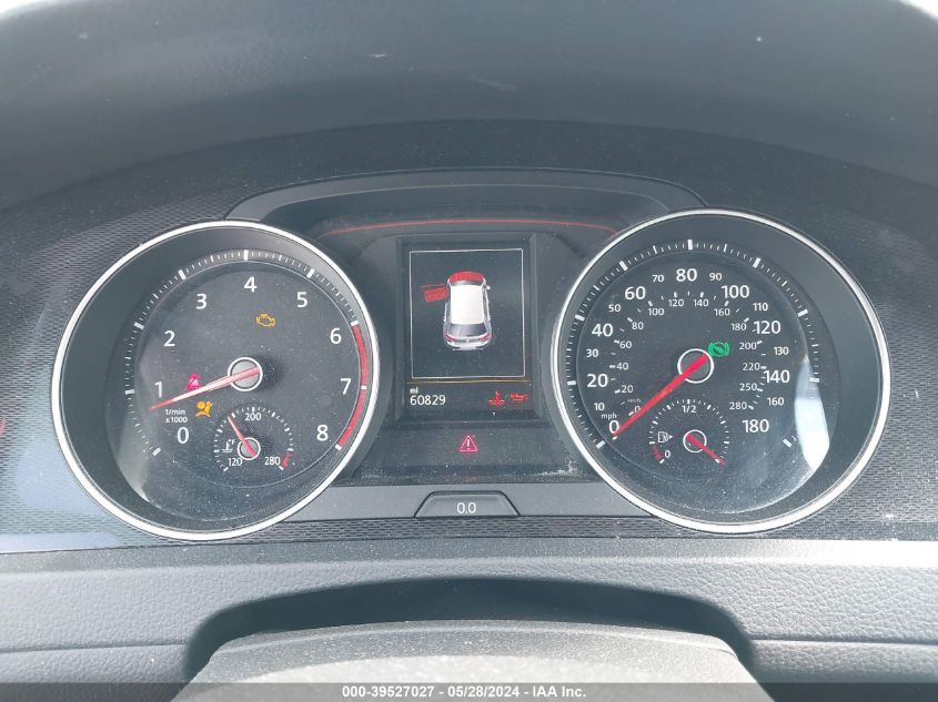 2016 Volkswagen Golf Gti Se W/Performance Package 4-Door VIN: 3VW447AU9GM026858 Lot: 39527027