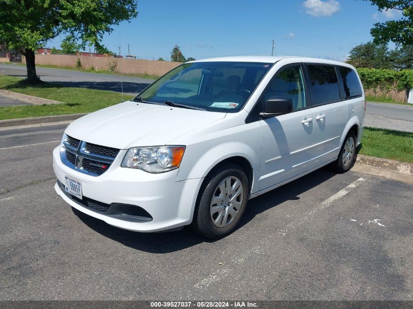 2016 Dodge Grand Caravan Se VIN: 2C4RDGBG8GR122345 Lot: 39527037