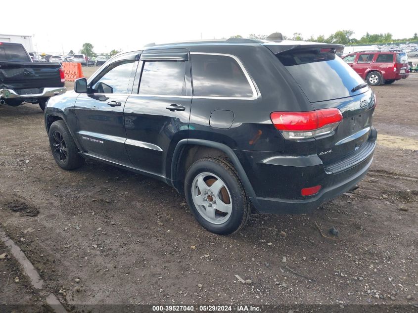 2016 Jeep Grand Cherokee Laredo VIN: 1C4RJFAG7GC443015 Lot: 39527040