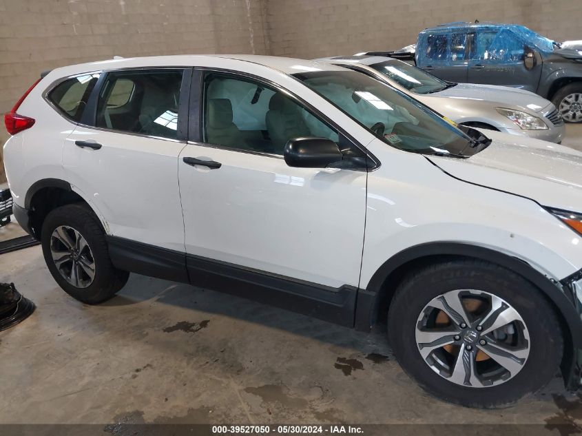 2019 Honda Cr-V Lx VIN: 2HKRW6H39KH227572 Lot: 39527050