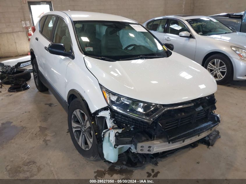 2019 Honda Cr-V Lx VIN: 2HKRW6H39KH227572 Lot: 39527050