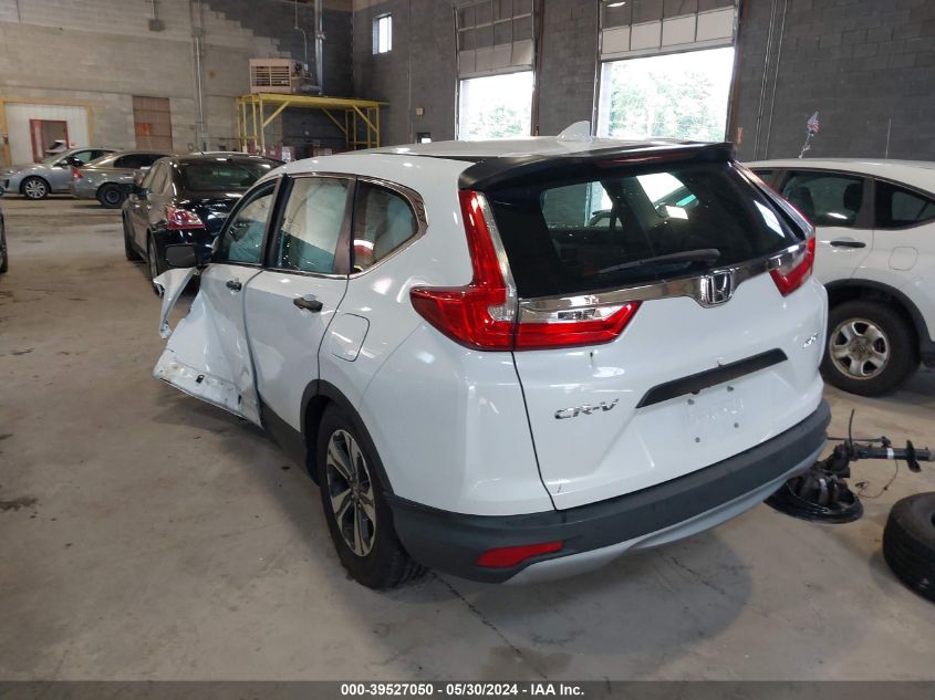 2019 Honda Cr-V Lx VIN: 2HKRW6H39KH227572 Lot: 39527050