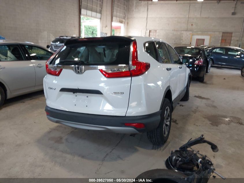 2019 Honda Cr-V Lx VIN: 2HKRW6H39KH227572 Lot: 39527050