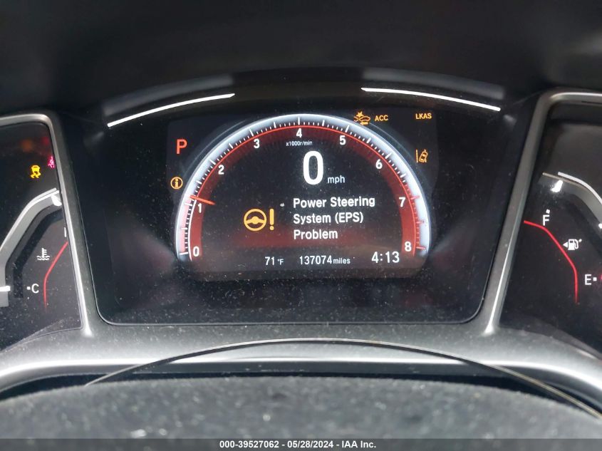 2019 Honda Civic Sport VIN: 19XFC2F85KE046654 Lot: 39527062