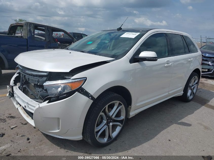 2014 Ford Edge Sport VIN: 2FMDK4AK7EBB56962 Lot: 39527066