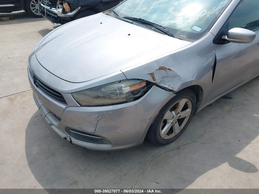 2016 Dodge Dart Sxt VIN: 1C3CDFBB4GD537920 Lot: 39527077