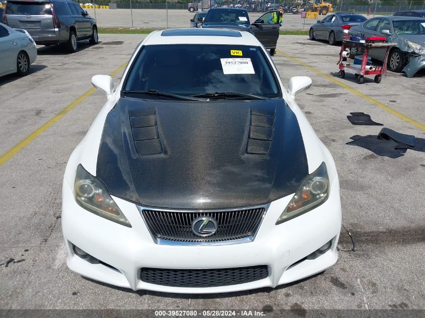 2009 Lexus Is 250 VIN: JTHCK262X92032501 Lot: 39527080