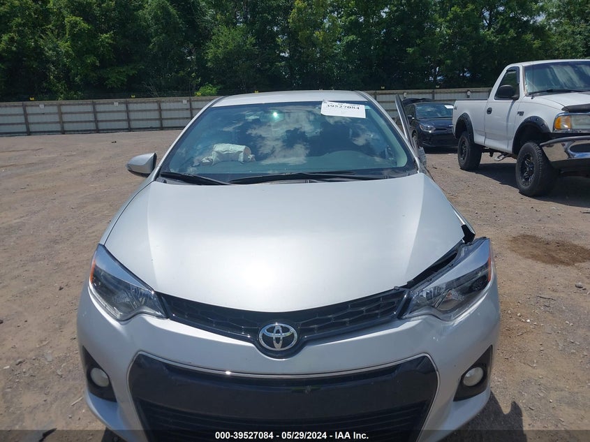 2015 Toyota Corolla S Plus VIN: 2T1BURHE0FC419238 Lot: 39527084