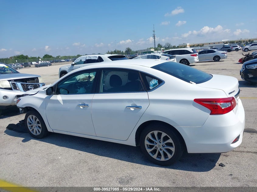 VIN 3N1AB7AP1JL647372 2018 NISSAN SENTRA SV