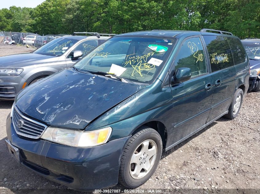 2000 Honda Odyssey Ex VIN: 2HKRL1863YH546464 Lot: 39527087