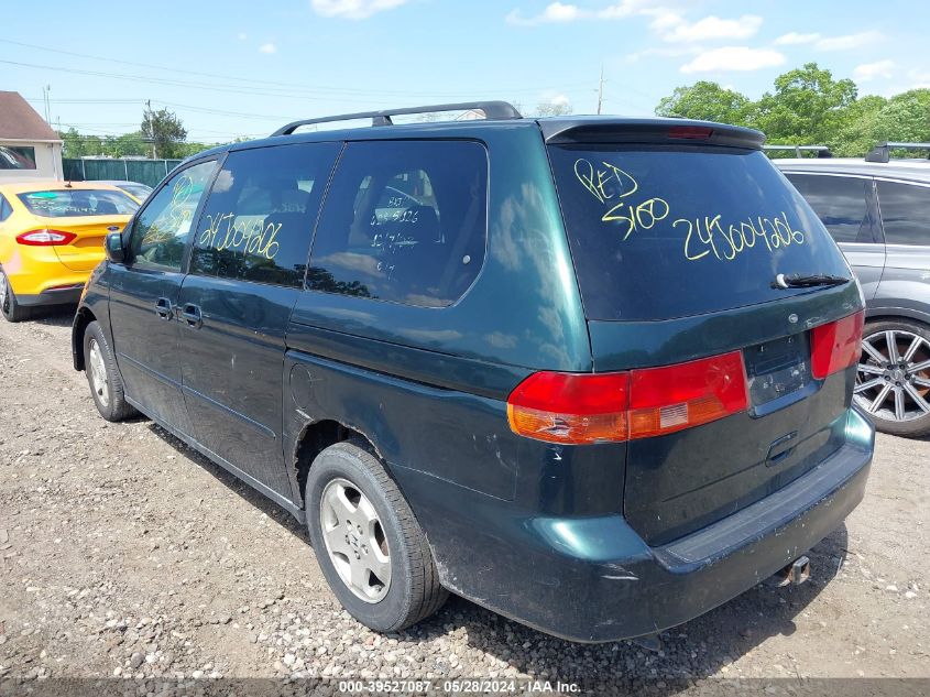 2000 Honda Odyssey Ex VIN: 2HKRL1863YH546464 Lot: 39527087