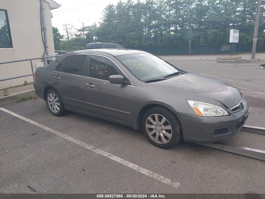 2006 Honda Accord 3.0 Ex VIN: 1HGCM66836A048906 Lot: 39527088