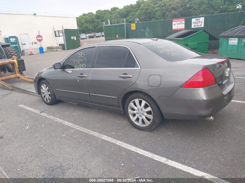 2006 Honda Accord 3.0 Ex VIN: 1HGCM66836A048906 Lot: 39527088