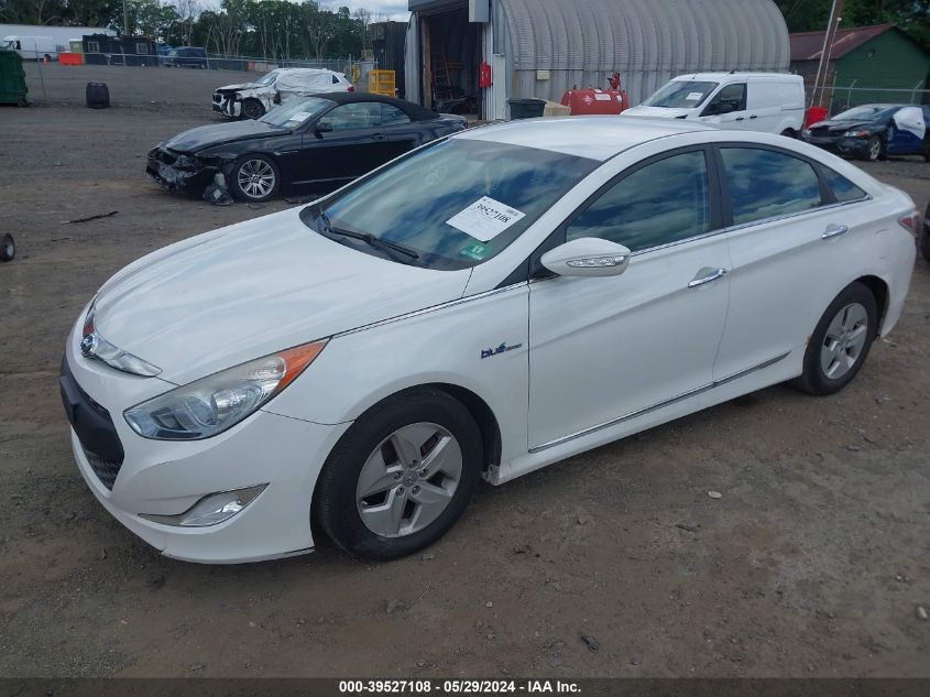 2011 Hyundai Sonata Hybrid VIN: KMHEC4A48BA005851 Lot: 39527108