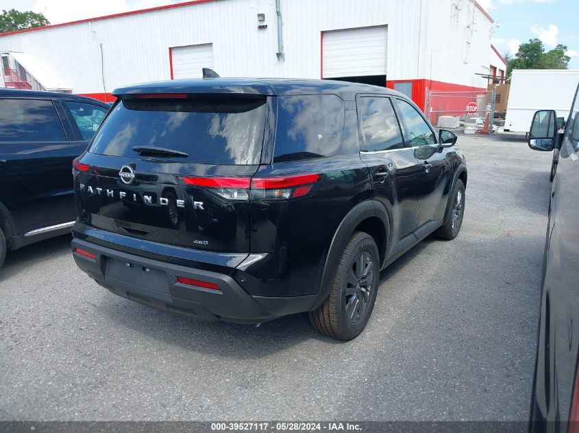 2024 Nissan Pathfinder S 4Wd VIN: 5N1DR3AC3RC280697 Lot: 39527117