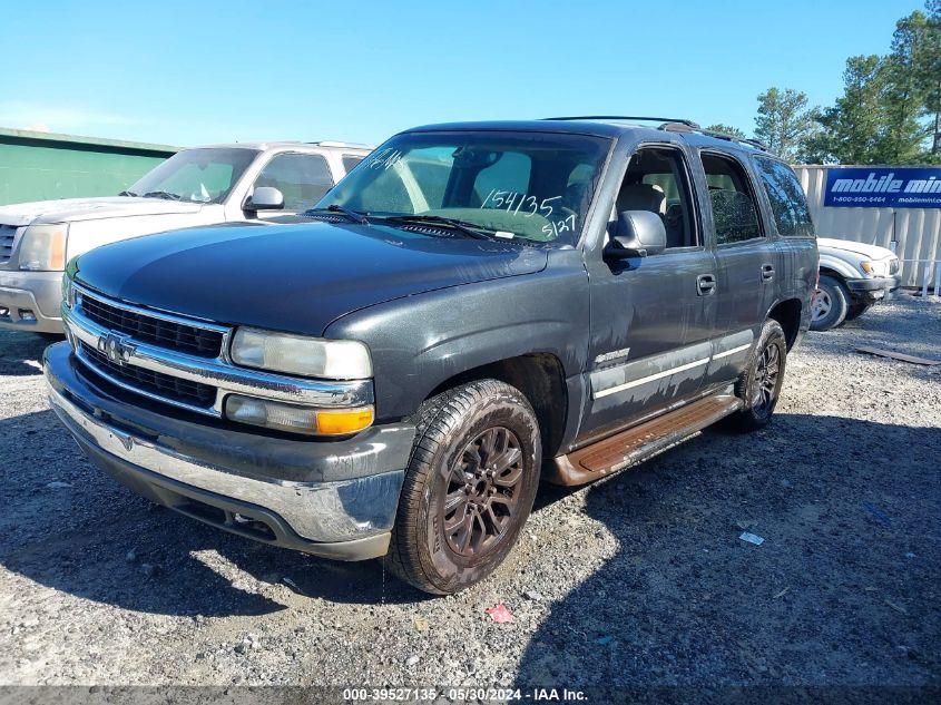 2003 Chevrolet Tahoe Lt VIN: 1GNEC13Z63R154135 Lot: 39527135