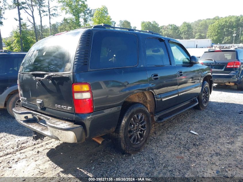 2003 Chevrolet Tahoe Lt VIN: 1GNEC13Z63R154135 Lot: 39527135