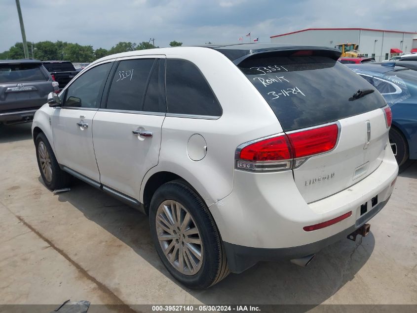 2013 Lincoln Mkx VIN: 2LMDJ6JK4DBL33551 Lot: 39527140