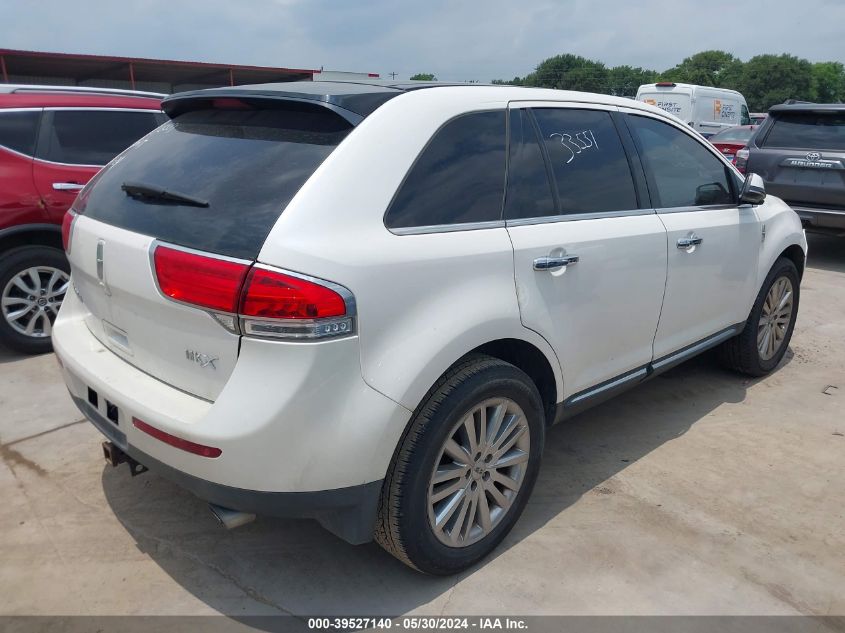 2013 Lincoln Mkx VIN: 2LMDJ6JK4DBL33551 Lot: 39527140