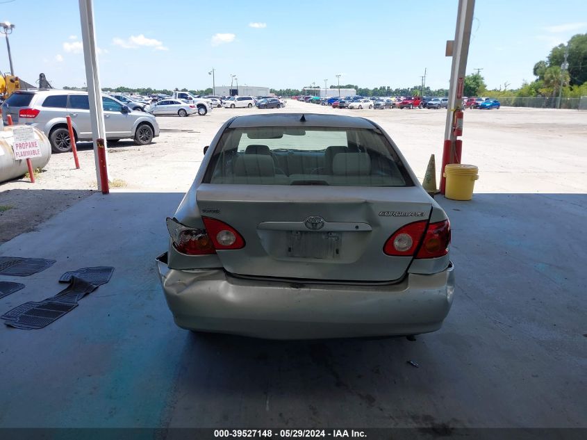 2004 Toyota Corolla Le VIN: 2T1BR32E74C300624 Lot: 39527148