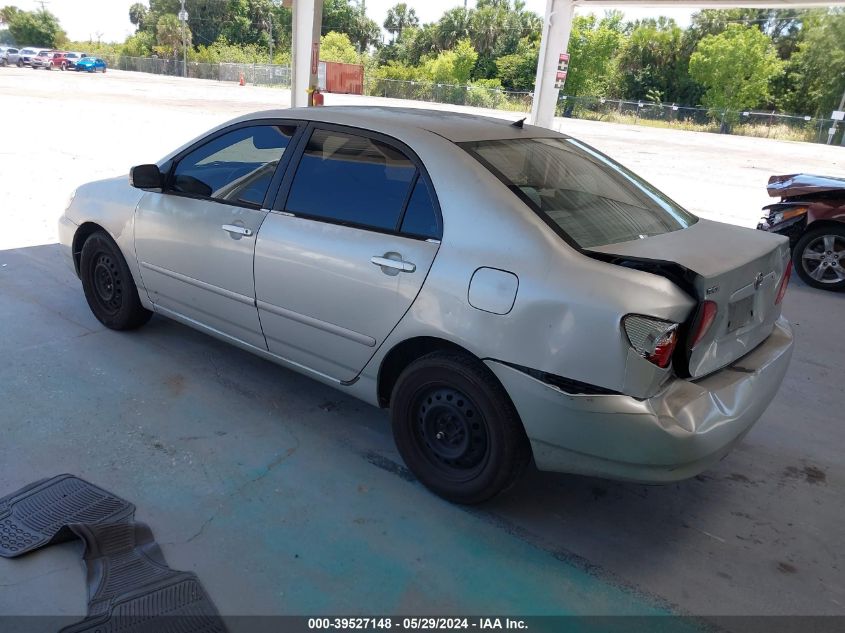 2004 Toyota Corolla Le VIN: 2T1BR32E74C300624 Lot: 39527148