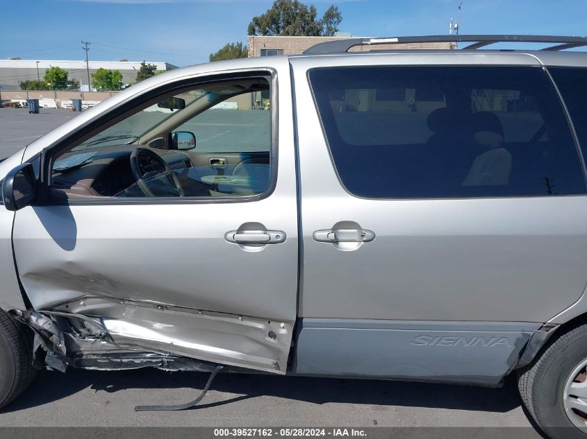 2001 Toyota Sienna Le VIN: 4T3ZF13C91U380423 Lot: 39527162