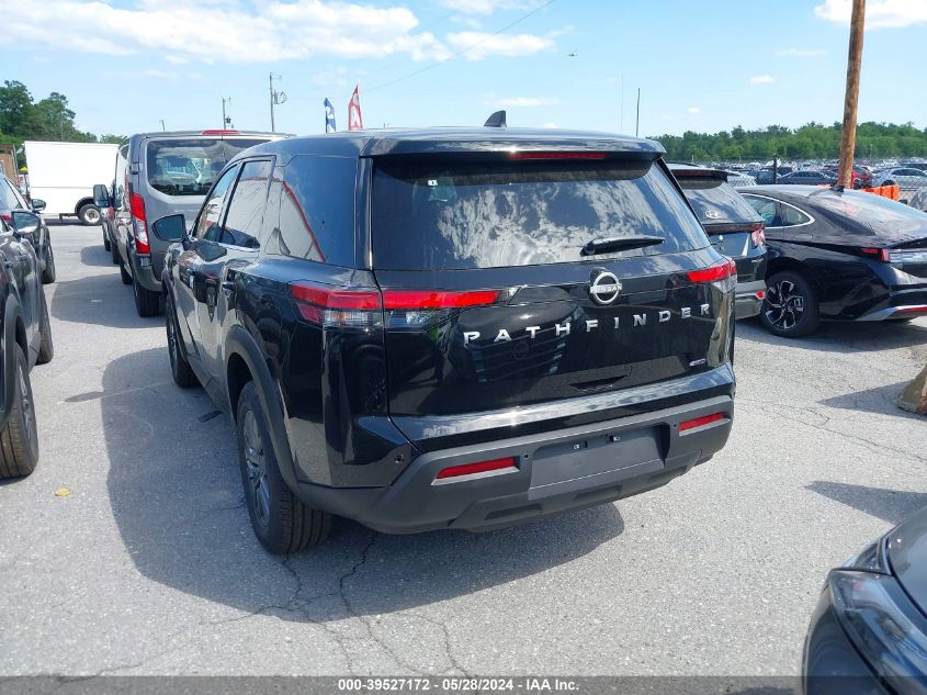 2024 Nissan Pathfinder S 4Wd VIN: 5N1DR3AC6RC280760 Lot: 39527172