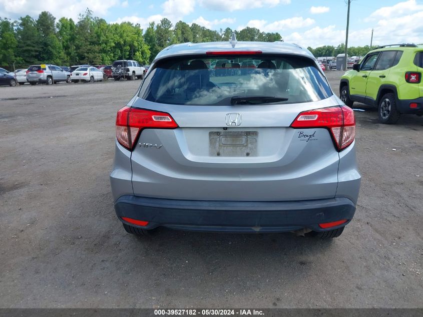 2018 Honda Hr-V Lx VIN: 3CZRU5H39JM722499 Lot: 39527182