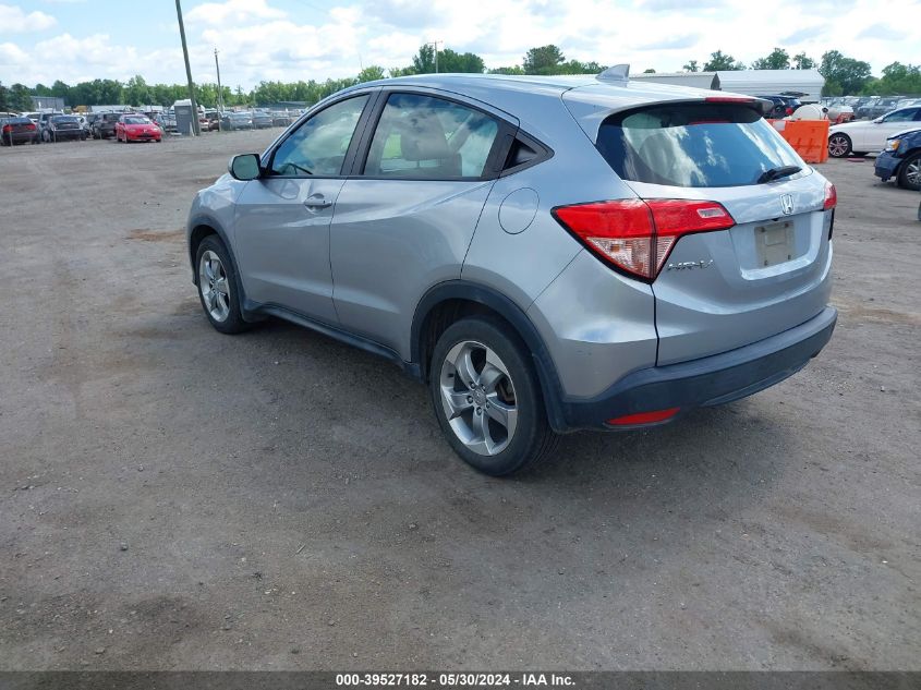 2018 Honda Hr-V Lx VIN: 3CZRU5H39JM722499 Lot: 39527182