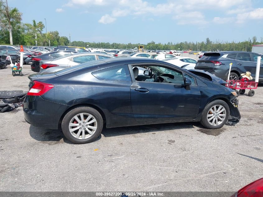 2012 Honda Civic Ex VIN: 2HGFG3B87CH507344 Lot: 39527200