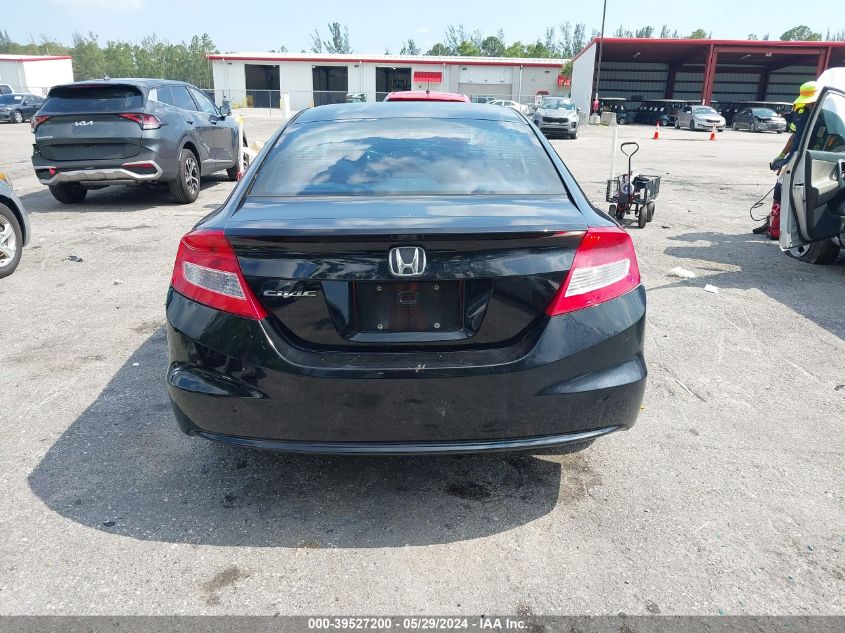 2012 Honda Civic Ex VIN: 2HGFG3B87CH507344 Lot: 39527200