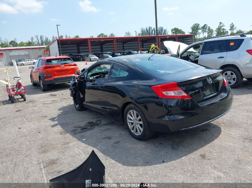 2012 Honda Civic Ex VIN: 2HGFG3B87CH507344 Lot: 39527200